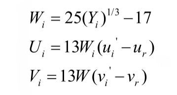 顏色空間色坐標(biāo)